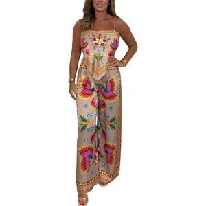 Charlotte Green Womens  2Pc Top & Pant Set